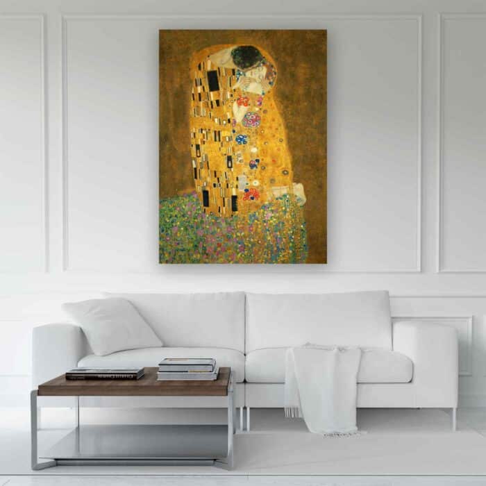 Πίνακας σε καμβά - Gustav Klimt – The Kiss
