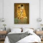 Πίνακας σε καμβά - Gustav Klimt – The Kiss