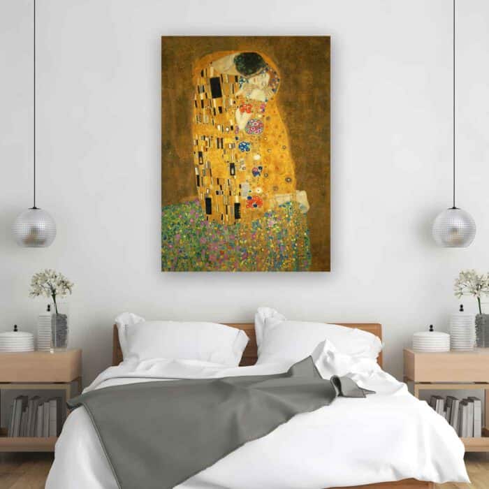 Πίνακας σε καμβά - Gustav Klimt – The Kiss