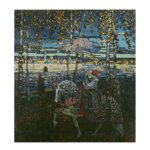 Πίνακας σε καμβά - Wassily Kandinsky - Reitendes Paar