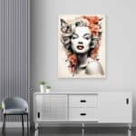 Πίνακας σε καμβά – Pop Art Marilyn Monroe