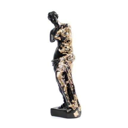 Statue – Aphrodite of Milos (Venus), Black – Gold