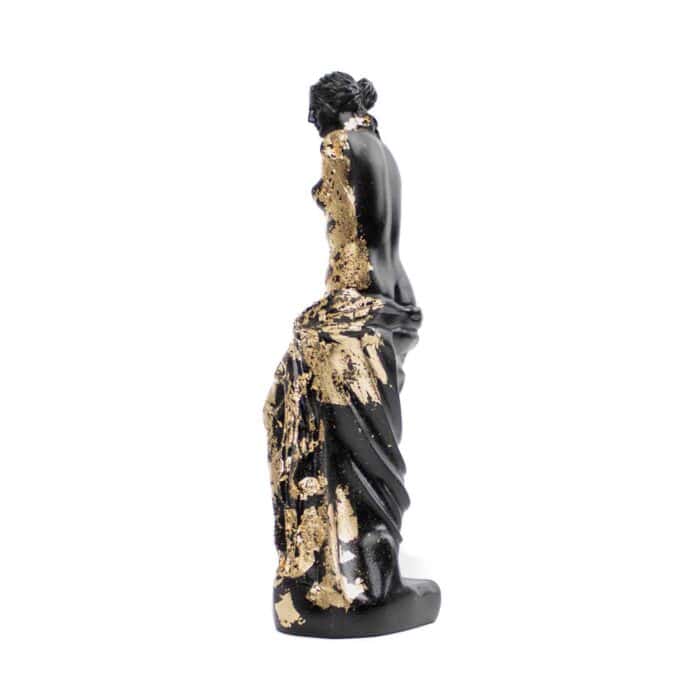 Statue – Aphrodite of Milos (Venus), Black – Gold