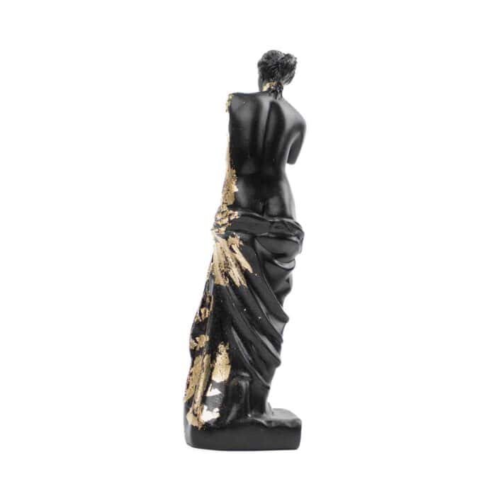 Statue – Aphrodite of Milos (Venus), Black – Gold
