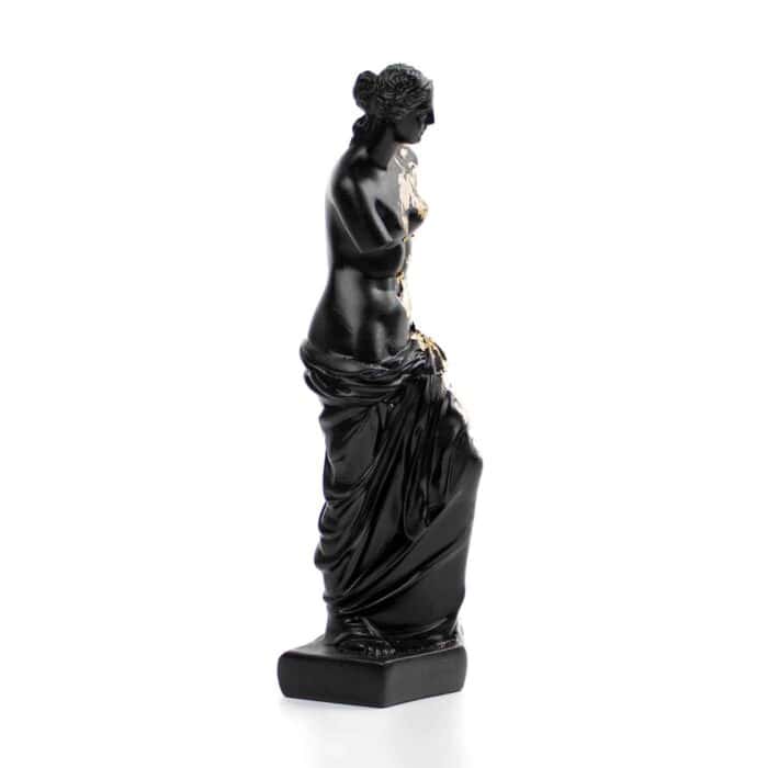 Statue – Aphrodite of Milos (Venus), Black – Gold
