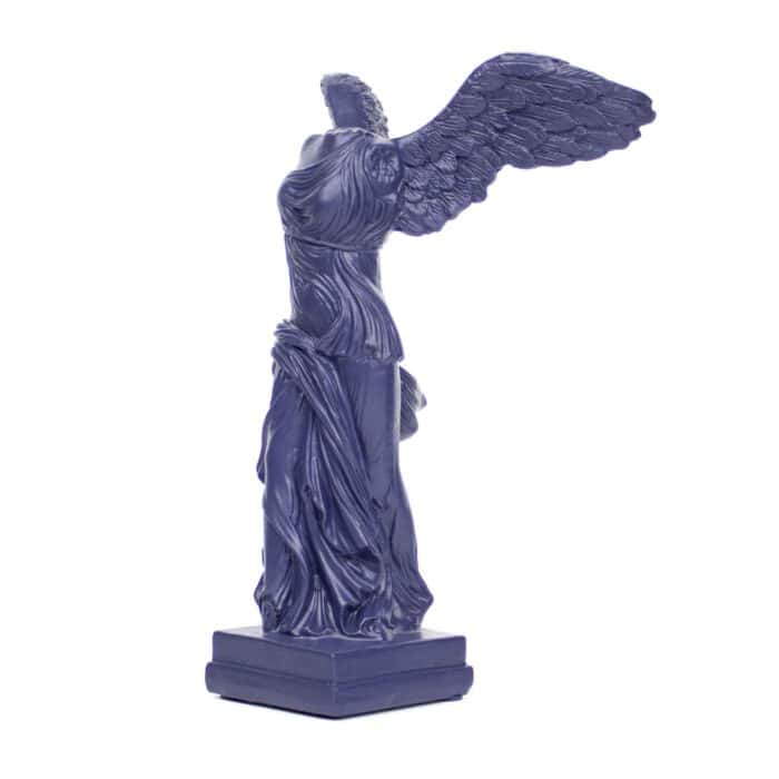 Statue – Nike of Samothrace, Dark Blue