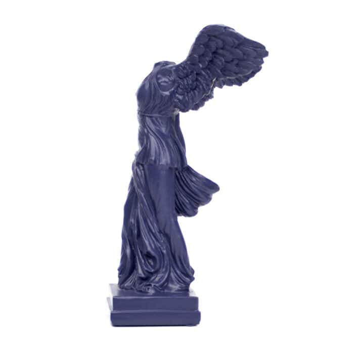 Statue – Nike of Samothrace, Dark Blue