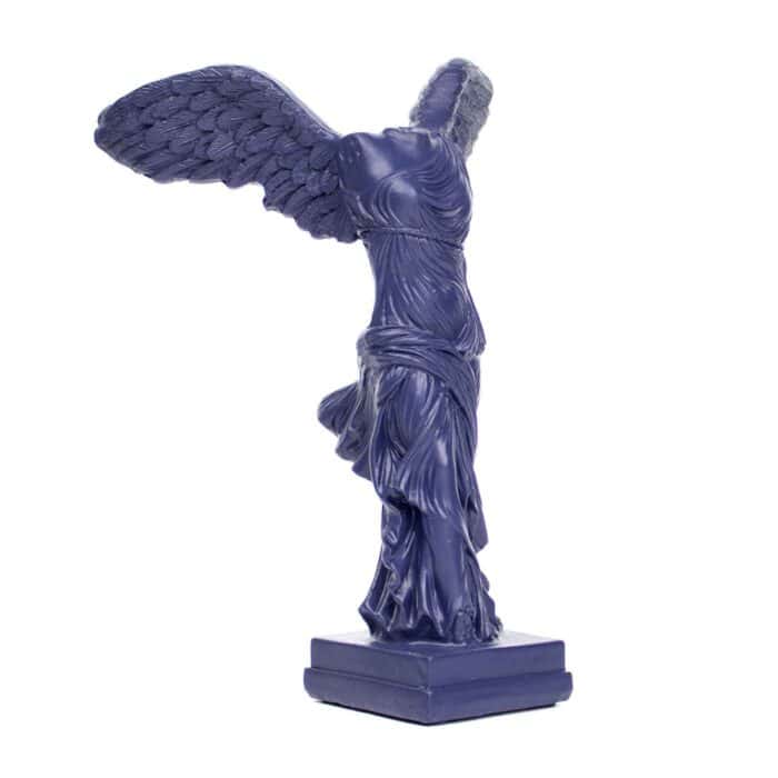 Statue – Nike of Samothrace, Dark Blue