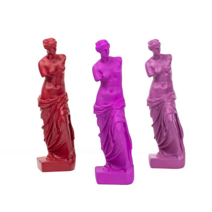 Statue – Aphrodite of Milos (Venus), Fluorescent Violet
