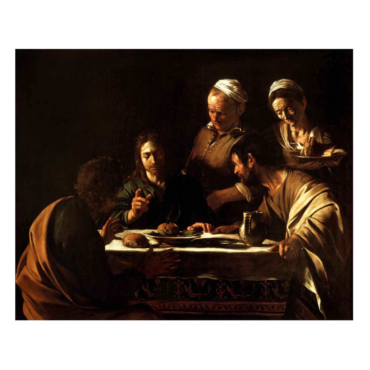 Supper at Emmaus Caravaggio Studio Morfes