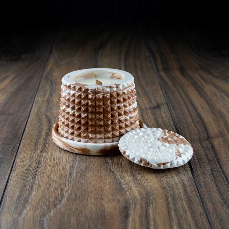 Scented decorative soy candle Studio Morfes