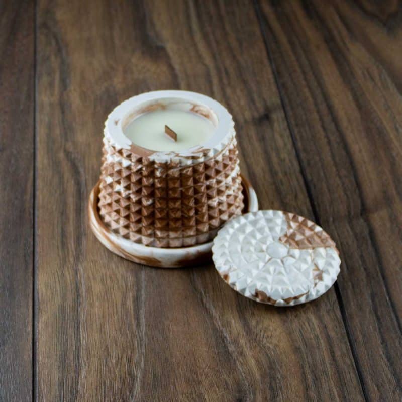 Scented decorative soy candle Studio Morfes