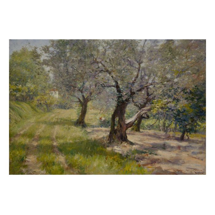 William Merritt Chase - The Olive Grove