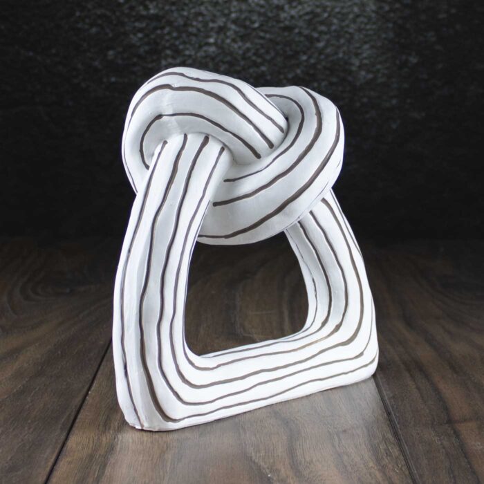 White abstract figure