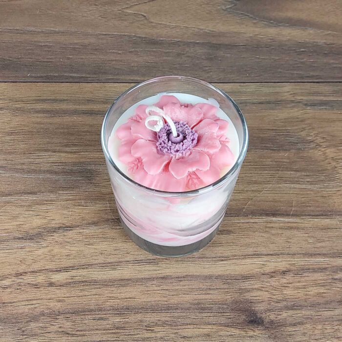 Scented Candle in glass container