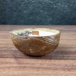 Scented Soy Candle In Coconut Shell