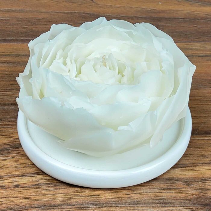Handcrafted Peony Candle
