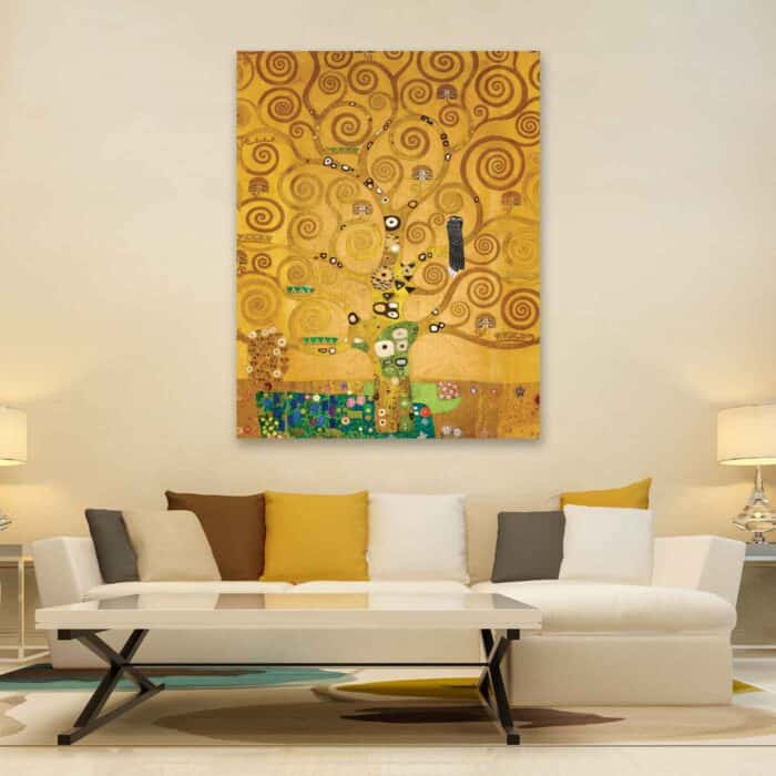 Canvas Print Gustav Klimt The Tree of Life Studio Morfes