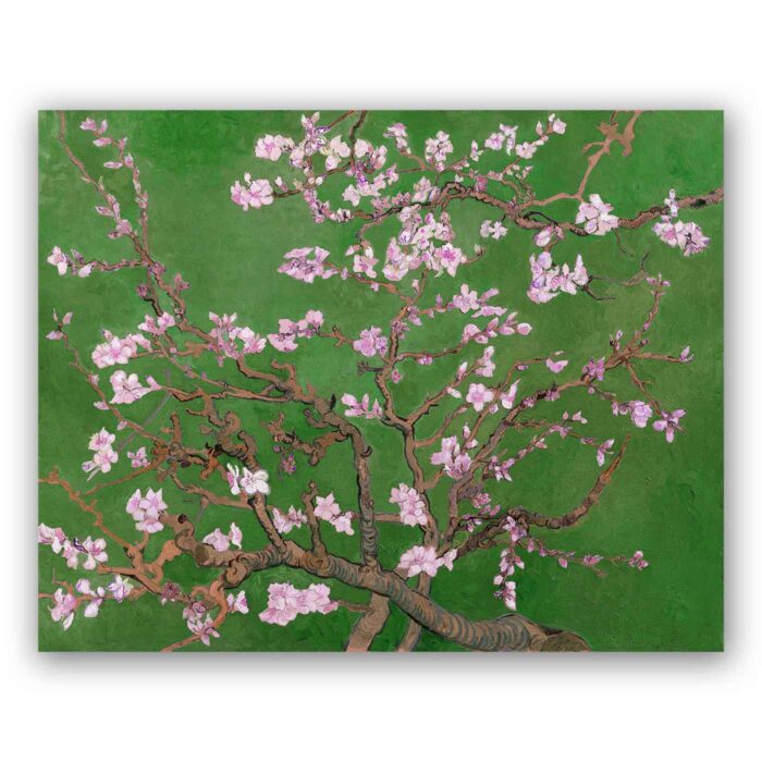 Print - Van Gogh Almond Blossom Green