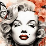 Πίνακας ζωγραφικής σε καμβά Marilyn Monroe pop art