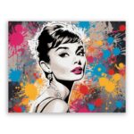 Πινακας σε καμβά – Audrey Hepburn