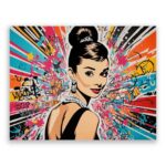Πίνακας σε καμβά – Audrey Hepburn