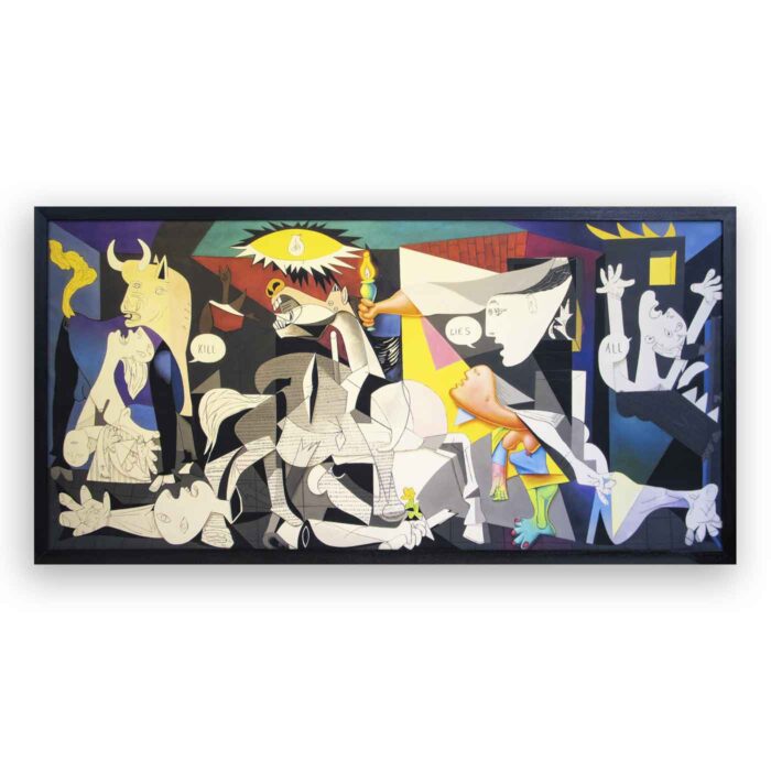 Πίνακας ζωγραφικής σε καμβά Guernica Pop art