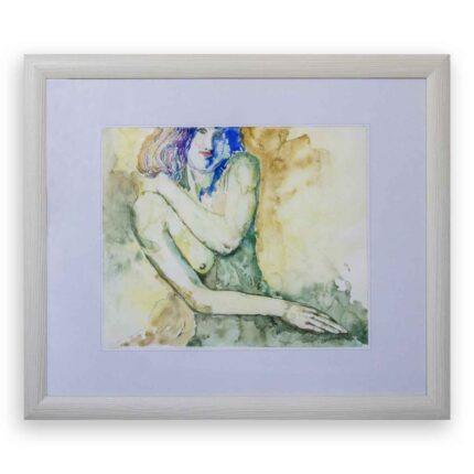 Watercolor - Female nude