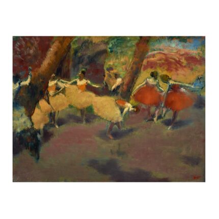 Πίνακας σε καμβά - Edgar Degas - Before the Performance
