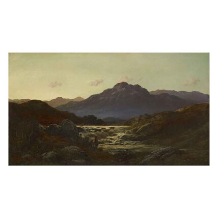 Πίνακας σε καμβά - Gustave Doré - A Mountain Torrent in the Highlands