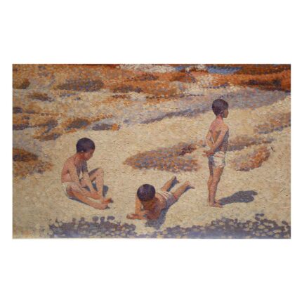 Πίνακας σε καμβά - Henri Edmond Cross - Beach at Cabasson