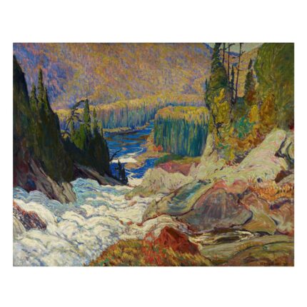Πίνακας σε καμβά - J.E.H. MacDonald - Falls, Montreal River