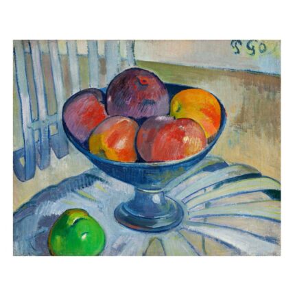 Πίνακας σε καμβά - Paul Gauguin - Fruit Dish on a Garden Chair