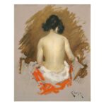 Πίνακας σε καμβά - William Merritt Chase - Nude
