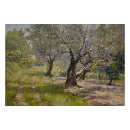 Πίνακας σε καμβά - William Merritt Chase  - The Olive Grove