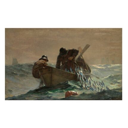 Πίνακας σε καμβά - Winslow Homer - The Herring Net