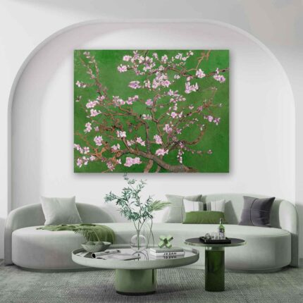 Πίνακας σε καμβά - Van Gogh Almond Blossom Green