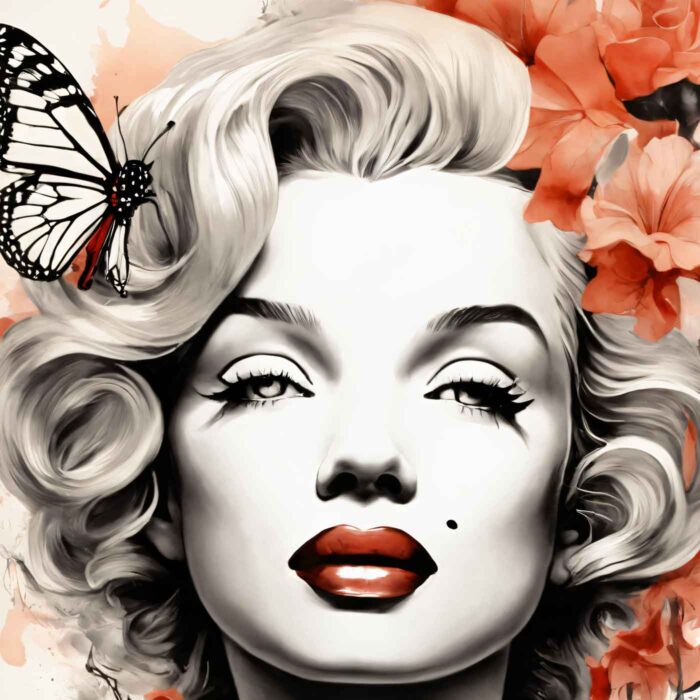 Πίνακας σε καμβά – Pop Art Marilyn Monroe