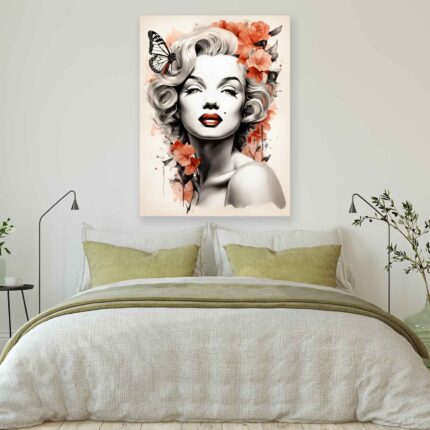 Πίνακας σε καμβά – Pop Art Marilyn Monroe