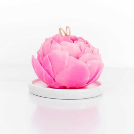 Peony Candle Pink